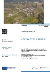 plagát zberný dvor